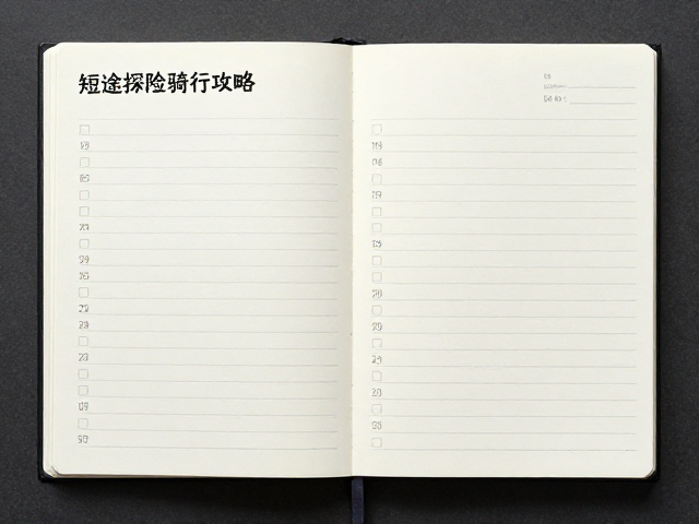短途探险骑行攻略，管理财务证件与记录里程日志