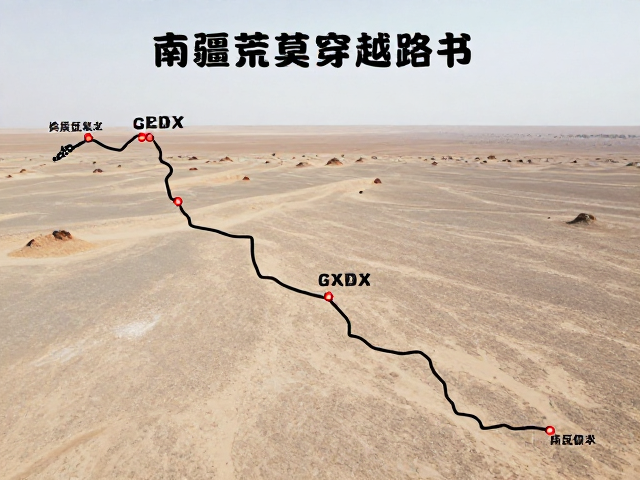 南疆荒漠穿越路书，GPX，高反缺氧适应全攻略