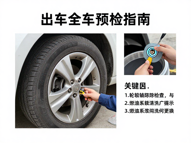 出车全车预检指南，轮毂轴承间隙检查与燃油系统清洗更换详解