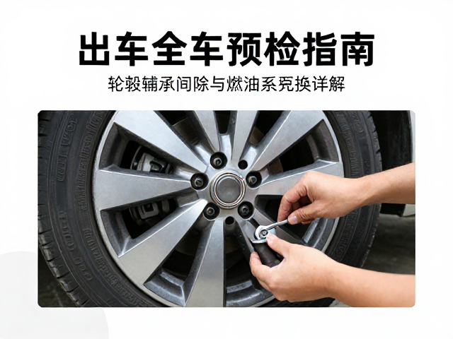 出车全车预检指南，轮毂轴承间隙检查与燃油系统清洗更换详解