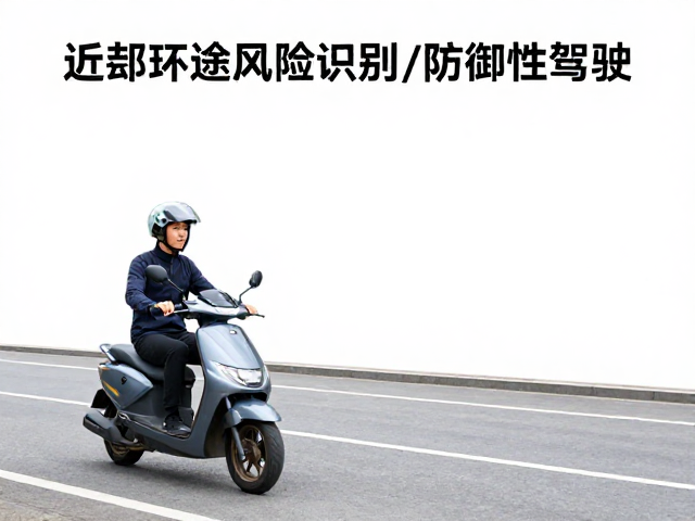 近郊短途环线骑行,踏板车搭配标准头盔的安全指南