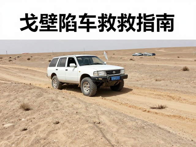 戈壁陷车自救指南，松软路面脱困与迷路求救全攻略
