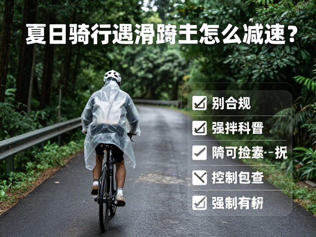 山林夏日骑行遇湿滑路面怎么减速？防水包罩必备指南