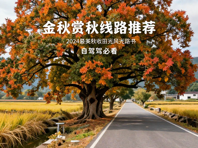 金秋赏秋线路推荐，2024最美秋收田园风光路书，自驾必看