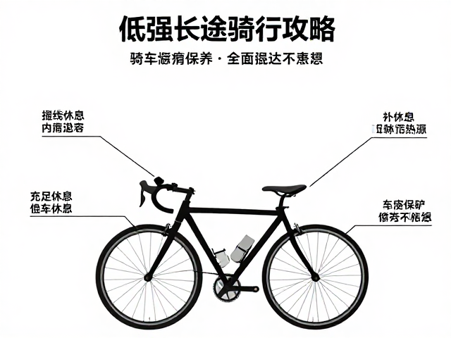 低强度长途骑行攻略，车辆全面保养，充足休息，安全抵达不疲劳