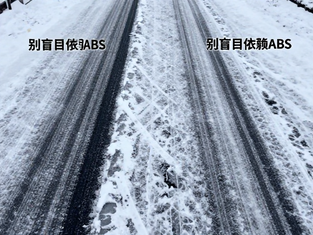 冰雪路面防滑指南,别盲目依赖ABS,对比不同冰面手感是关键