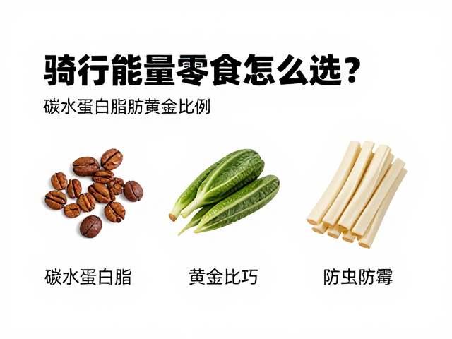 骑行能量零食怎么选？碳水蛋白脂肪黄金比例，防虫防霉技巧
