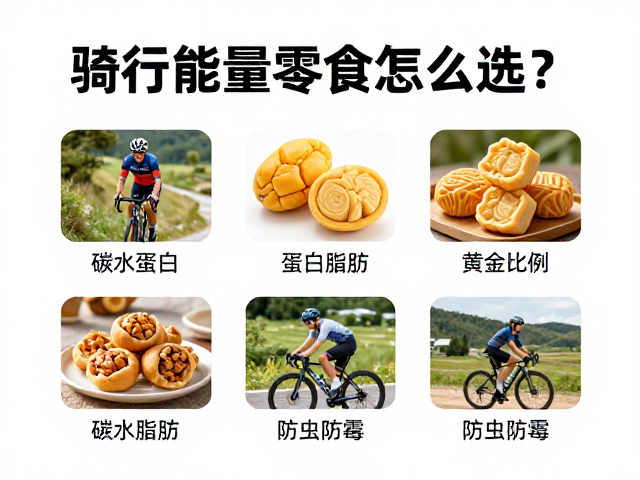 骑行能量零食怎么选？碳水蛋白脂肪黄金比例，防虫防霉技巧
