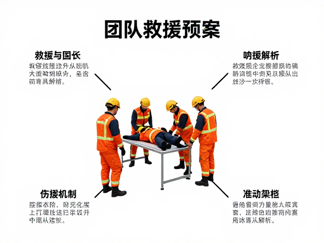 团队救援预案,伤员转运与服从指挥原则全解析