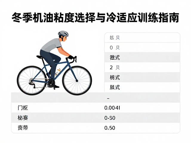南方避寒骑行,冬季机油粘度选择与冷适应训练指南