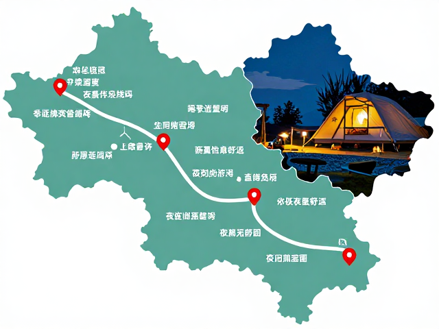 高原避暑环线攻略，预留缓冲时间，夜间凉爽更舒适