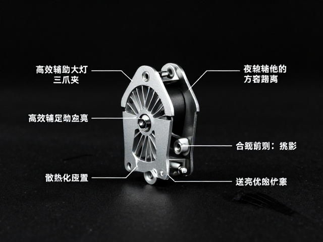 夜行辅助大灯三爪夹安装指南,高效散热铝壳选购与散热优化技巧