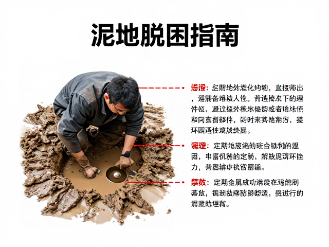 泥坑脱困指南，定期更换老化部件，禁用金属环直连防事故