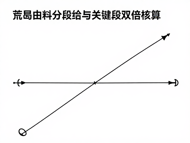 荒原油料分段补给与关键段双倍核算，如何规划安全撤退线？