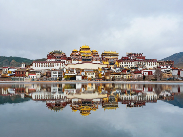 藏区建筑与高原湖泊全景纪实，探秘绝美风光