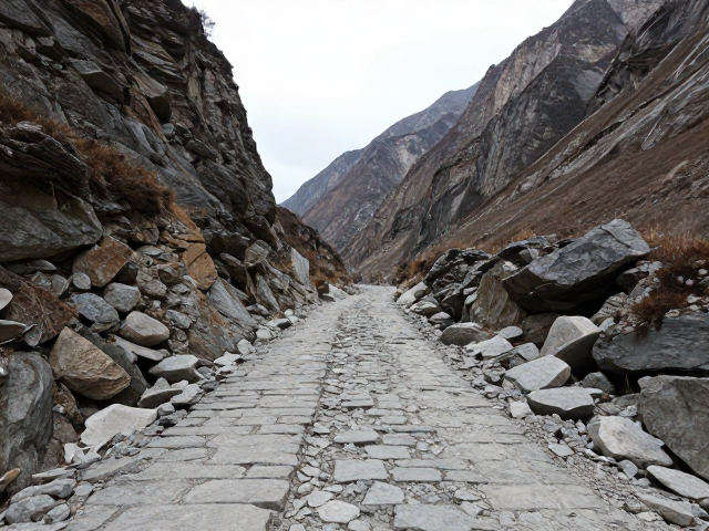 横断山峡谷线迷路风险大？碎石搓板路硬核穿越指南