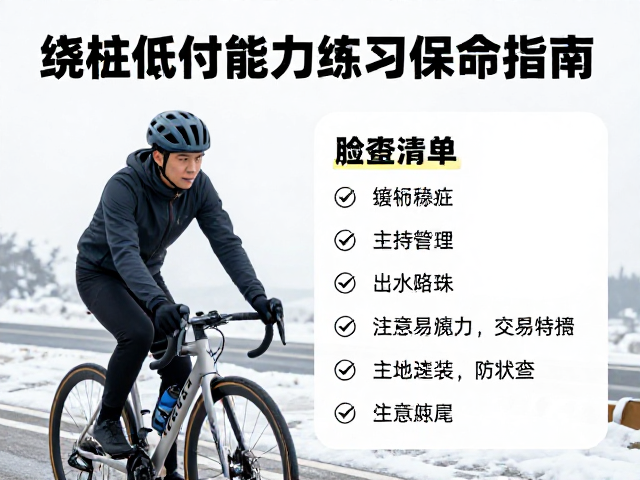 结冰山路骑行警惕胎压！绕桩低附着力练习保命指南