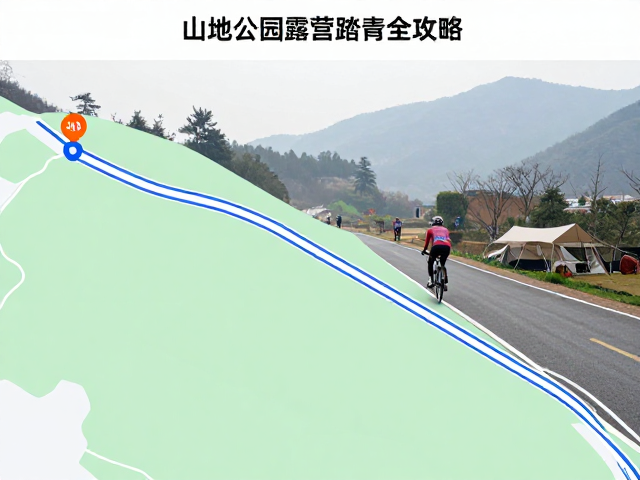 春日清晨低温骑行指南，山地公园露营踏青全攻略