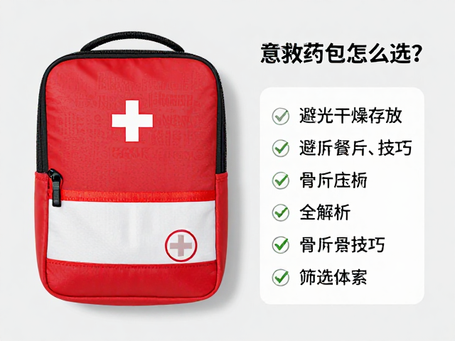 便携急救药包怎么选?避光干燥存放,骨折固定技巧全解析