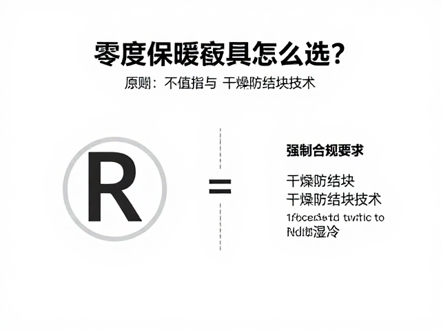 零度保暖寝具怎么选?看R值与干燥防结块技术,告别湿冷