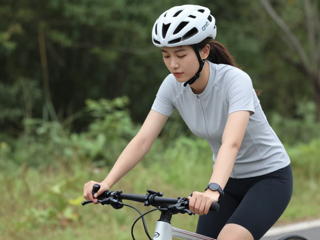 女生平缓骑行疗愈身心，必备户外急救知识保障安全