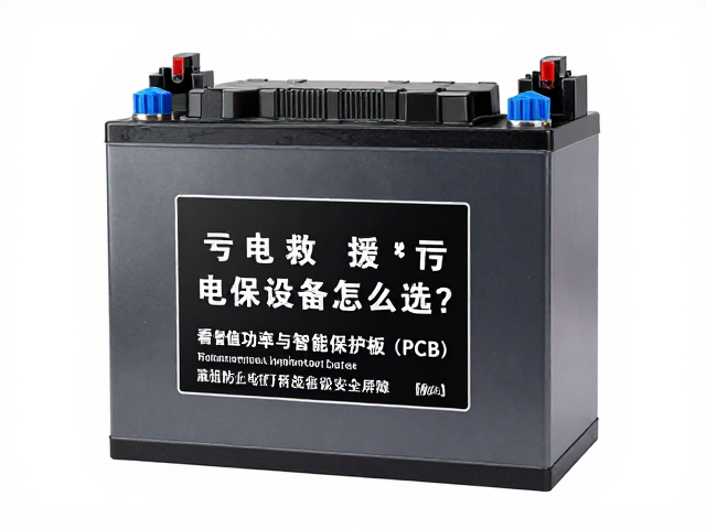 亏电救援设备怎么选？看峰值功率与智能保护板(PCB)防损