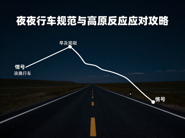 西北旷野环线自驾指南，夜间行车规范与高原反应应对攻略