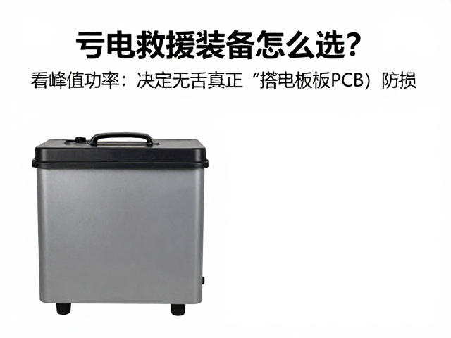 亏电救援设备怎么选？看峰值功率与智能保护板(PCB)防损