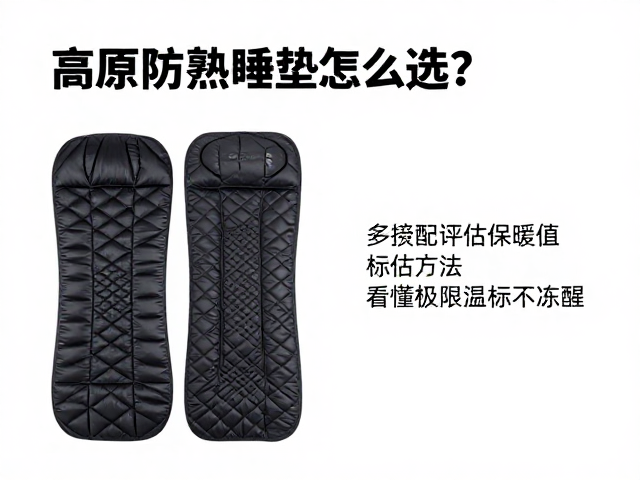 高原防潮睡垫怎么选?搭配评估总保暖值,看懂极限温标不冻醒