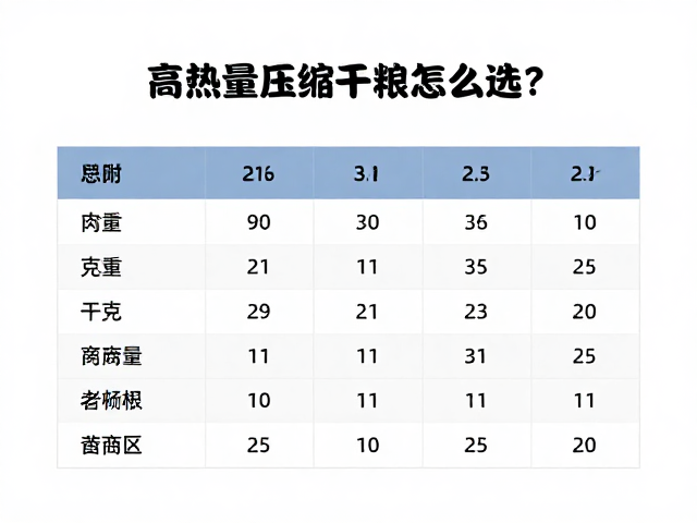 高热量压缩干粮怎么选?克重精确计算,口味多样搭配攻略