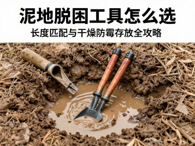 泥坑脱困工具怎么选?长度匹配与干燥防霉存放全攻略