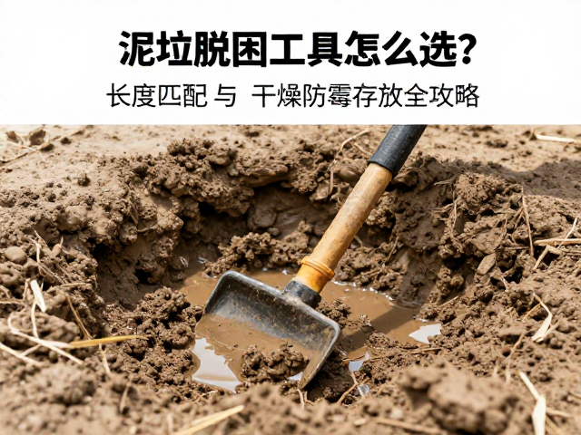 泥坑脱困工具怎么选?长度匹配与干燥防霉存放全攻略
