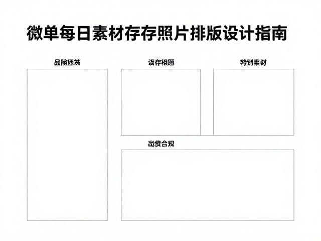 单反/微单每日素材留存与照片排版设计指南