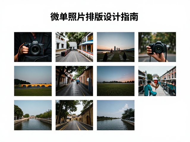 单反/微单每日素材留存与照片排版设计指南