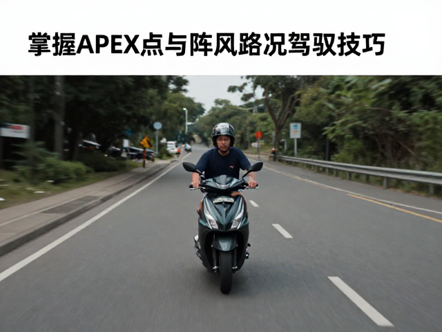 踏板车进阶指南，掌握APEX点与阵风路况驾驭技巧