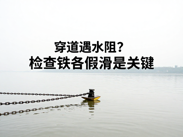 河道平稳穿行遇水阻？检查链条润滑是关键