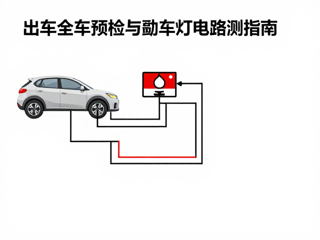 出车全车预检,仪表盘传感器校准与刹车灯电路检测指南