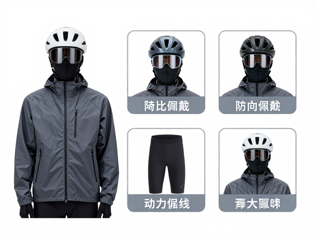 多变天气骑行穿搭,冲锋衣雨衣搭配与头盔面罩正确佩戴指南