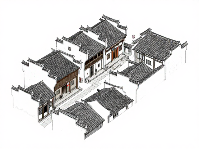 探秘古村，沿途民俗拍摄与集市民居结构全解析