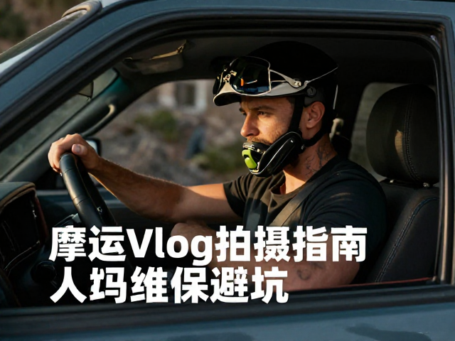 摩旅Vlog拍摄指南,车辆维保避坑与人物特写构图技巧