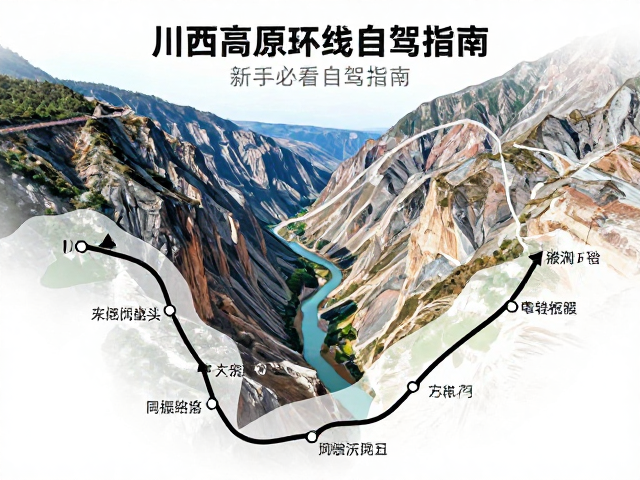 川西高原环线攻略，穿越深切河谷与搓板路，新手必看自驾指南