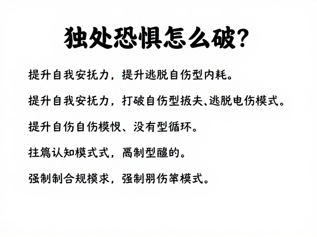构建自我安抚系统：替代外部依赖的内稳态