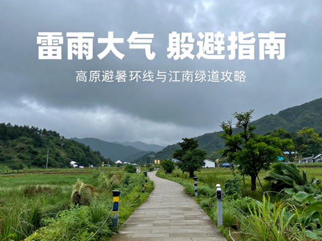 高原避暑环线与江南绿道攻略，雷雨天气躲避指南