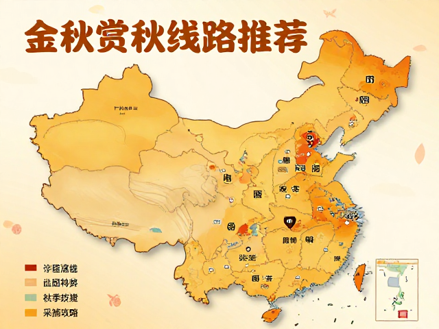 金秋赏秋线路推荐,含燃油过路费预算及秋季特产采摘攻略
