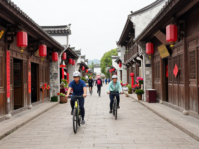 非遗工坊寻味,漫步民俗古道,探秘千年遗迹骑行之旅
