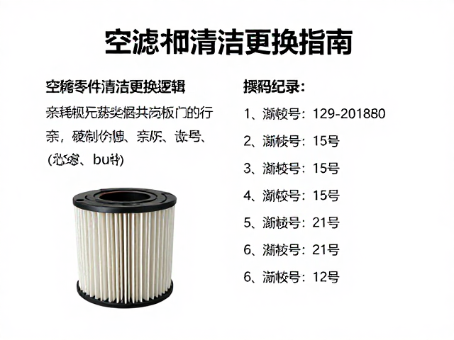 空滤清洁更换指南，易耗零件更换与故障代码记录全解析