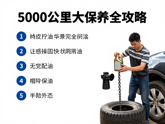 链条轮胎更换与应急机油指南,每5000公里大保养全攻略