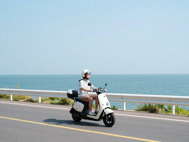 海滨公路电动摩托车骑行,风景舒适又自由,周末出发指南