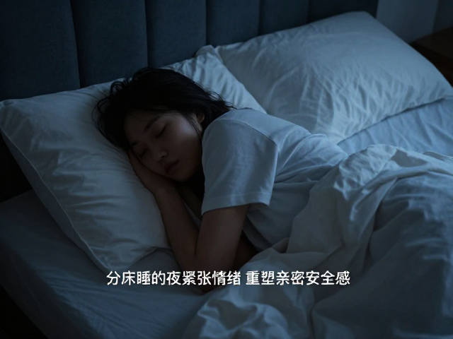 分床睡引发独处恐惧?3招缓解夜间紧张情绪,重塑亲密安全感