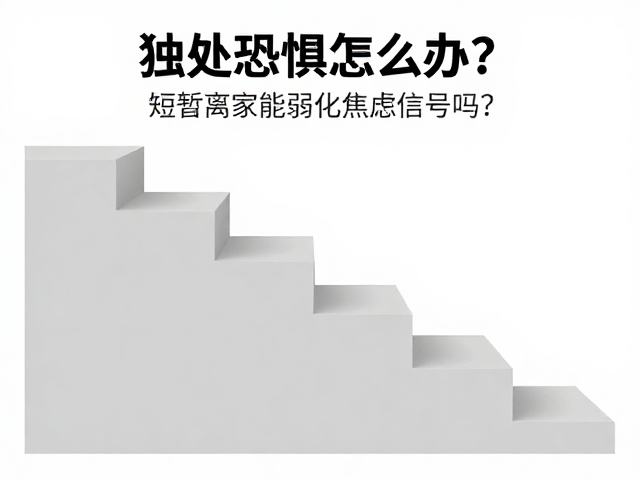 建立可预期的独处阶梯